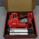 Cordless 2" Brad Nailer Compatible with Milwaukee Battery(No Battery), 2-in-1 Electric Nail Gun/Staple Gun, 18 Gauge Nail Gun Battery Powered with 1000 Nails for Wood Carpentry, 7.2LB