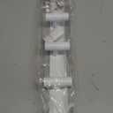 VAEHOLD Hat and Coat Wall Mount Rack - Hooks for Robes, Bags, Keys, and Towels - Bathroom Towel Hanger Organizer (White, T Shape 5 Hooks 1 Pack)