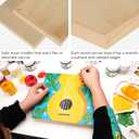 MEEDEN Unfinished Wood Canvas Board: 3/4 Deep 16x16 Wooden Canvas Panel Pack of 2 - Blank Cradled Wood Art Board for Painting