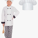 Fun Shack Kids Chef Costume in size M (medium)