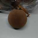 Foilswirl 36 Pcs Velvet Christmas Balls Bulk - Flocked Christmas Tree Ball Ornaments Hanging Decoration for Xmas Tree, Wreath, Home or Party Decorations, 2.36", 2.76", 3.15"(Brown)