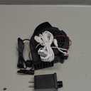 Inflatable Fan Replacement 12V 1.2A, Mini Air Blower Fan with 12V 1.5A Adapter and 3 LED Bulbs for Halloween Christmas Inflatable Outdoor Yard Decorations