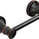 RUMOSE Toilet Paper Roll Holder Bathroom Flexible Pivoting Tissue Handle on Wall Mounted Oil Rubbed Bronze Rustproof Toilet Tissue Roll Holder,Stainless Steel