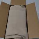 Favoyard Patio Chair Cushions 19 x 19 x 3 Inch Waterproof Outdoor Seat Cushions for Patio Furniture 3-Year Color Fastness Garden Sofa Couch Chair Pads with Handle & Adjustable Straps Set of 2, Beige