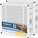 FC100A1011 Replacement Filter For Honeywell FC100A1011 Foldable,2-Pack