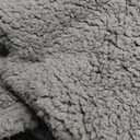 Westinghouse Electric Blanket Full Size, Soft Plush Sherpa Heated Blanket with 10 Heating Levels & 1-12 Hours Auto-Off, Machine Washable, 80x84 inches, Darkgrey