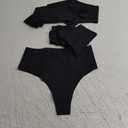 Thongs for Womens High Waisted Seamless for Women Underwear Sexy Breathable Panties 6 Pack (Medium, B-6 Pack)