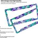 Mermaid License Plate Frame 2 Pack Universal US Car Plate Holder Cover Accessories Decor with Screw for Women Man 12.3 x 6.3 Inch