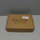 Ravinte 30 Pack Matte Black Cabinet Pulls, 5 Inch (128mm) Hole Center Slim Kitchen Handles, Square Drawer Pulls for Cabinets & Cupboards, Hardware
