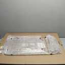 Sink Protector Grid 26-1/16" x 14-1/16",Centered Drain with Corner Radius 3-1/2", Stainless Steel Material(Centered Drain)