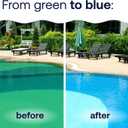 HTH 52038 Swimming Pool Care Green to Blue, Advanced Shock System, 2-Step Swimming Pool Care Solution, 1 Kit