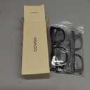 CCVOO Stylish Reading Glasses for Women, Stylish Eyeglasses, Blue Light Readers, Cheaters