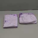 FUYEUN Floral Bed Sheets Set Twin Fitted Sheets Purple Lilac Flower Bedding Flat Sheet Women Girls Kids Modern Farmhouse Top Sheet Aesthetic Sheet Set 1 Pillowcase