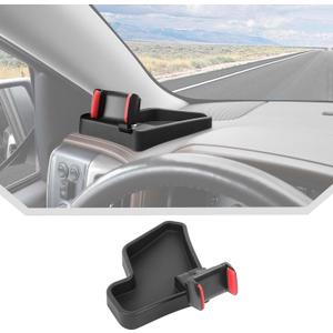 JeCar Phone Holder Mount Fit for 2014-2018 Chevrolet Silverado/GMC-Sierra Center Console Dash Tray Storage Organizer