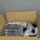 C&AHOME Wire Cube Storage, 12-Cube Storage Organizer Metal, C Grids Storage Bins Shelving, Modular Bookshelf Shelf, Closet Cabinet Ideal for Bedroom, Office 36.6”L x 12.4”W 48.4”H Black