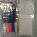 Clear Plastic Reclosable Zipper Bags, 6 x 6 Inch. Pack of 50 Resealable Plastic Bags. High Clarity Polypropylene Reclosable Zip Bag, 2 mil.