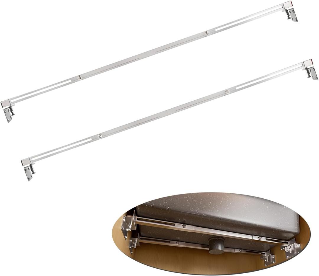 Sink Support Bracket, 304 Stainless Steel 36-51 In Length Adjustable Undermount Sink Support 880LBS Weight Capacity Installation Kit For Heavy Duty Undermount Sink Easy To Assemble, Space Saving Sink Support Bracket, 304 Stainless Steel 36-51 In Length Adjustable Undermount Sink Support 880LBS Weight Capacity Installation Kit For Heavy Duty Undermount Sink Easy To Assemble, Space Saving