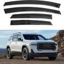 IG Window Visor for GMC Acadia 2017-2023, Rain Guard Tape-On Extra Durable Sun Wind Side Vent Window Deflector, 2017 2018 2019 2020 2021 2022 2023