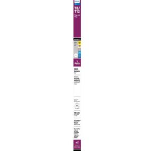 Philips Plug and Play 4Ft (48-inch) Type A T8/T12 Daylight Deluxe 32-Watt LED Tube Light (2 Pack)