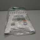 Delxo 13" Folding Step Stool for Kids and Adults, Non-Slip Foldable Step Stools with Handle,Plastic Portable Folding Stool for Bathroom,Bedroom,Kitchen,Hold up to 300lbs White