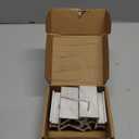 Non Rotating Hole Bracket Only Fit JUST-V Hard Tri-Fold Truck Bed Tonneau Cover Replacement for Toyota Tacoma 2016-2024 5FT Bed 4PCS (Please Purchase Specialized Brackets with Caution)