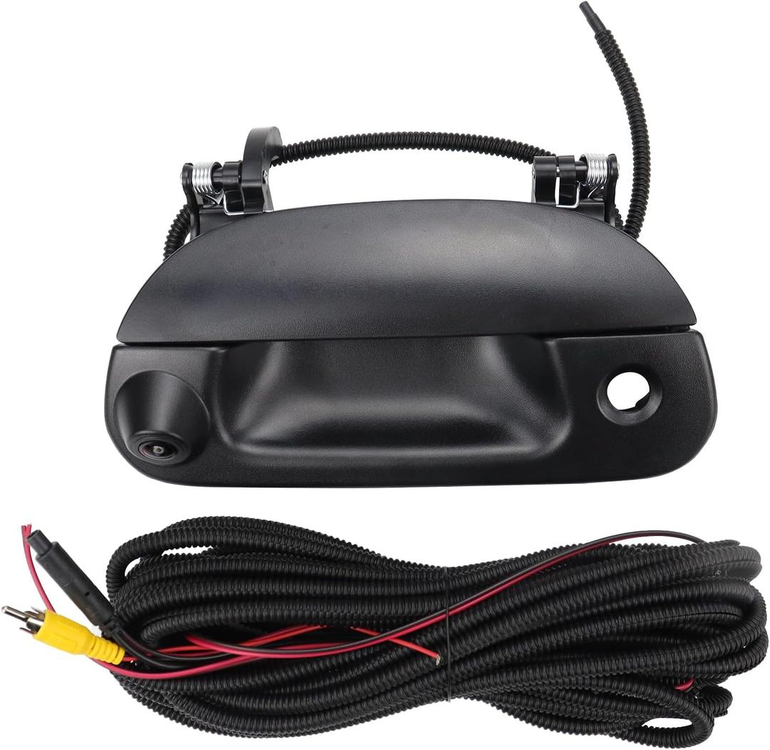 Backup Handle Tailgate Door Rear View Camera Compatible with 1997-2003 Ford F150 1997-2007 F250 F350 F450 F550 2001-2005 Explorer 2001-2003 Lobo 7L3Z-9943400-AA