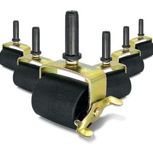 IRENPORU 6 PCS Heavy Duty Locking Metal Casters for Bed Frame Replacement Parts, Rollers, Wheels for Furniture Socket