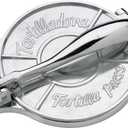 HIC Kitchen Taco Making Tools, Tortilla Press, Heavyweight Aluminum, Forms 6-Inch Tortillas and Artisan Flatbreads