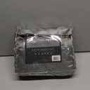 Madison Park Essentials Satin Sheet Set Luxury and Silky with Natural Sheen, Elastic 14" Pocket fits up to 16" Mattress, All Around Elastic - Year-Round Bedding, Cal King, Grey, 6 Piece