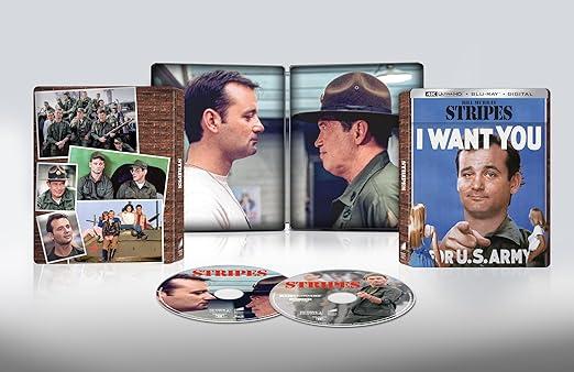 Stripes (4K Ultra HD + Blu-ray + Digital SteelBook) - 4K + Blu-ray + Digital