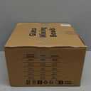 Luvan Glass Mixing Bowl with Lids Set of 5(0.2QT, 0.5QT, 1.1QT, 2.1QT, 3.75 QT), Space-Saving Nesting Bowls Anti-slip Salad Bowls for Storage, Cooking, Microwave,Freezer,Oven and Dishwasher Safe (Minty Blue)