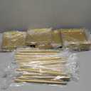 VEVOR 4PCS Gold Metal Column Wedding Flower Stand, 31.5inch High with Metal Laminate, Vase Geometric Centerpiece Stands, Cylindrical Floral Display Rack for Events Reception, Party Road Leads