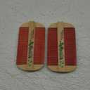 2Pcs Combs Nit Combs Wallet Remover Wooden Hair Massage Double-Side for Men Women