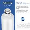 Hdx Fms-2 Water Filter for Samsung Refrigerator, Rs25h5111sr Rs25j500dsr rf263beaesg rf28hfedtsr, Carbon Block Filtration, HAF-CIN/EXP, DA29-00020B, 3 Pack SETFEEL