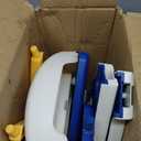 Primlect Potty Training Seat, 2-in-1 Toddler Toilet Seat with Step Stool, Ultra-Stable Potty Chair Attachment, Adjustable Seat and Step Ladder, Non-Slip Design, Splash Guard for Boys and Girls(Blue)