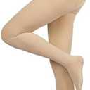 Orgood Compression Pantyhose for Women, 20-30mmHg Graduated Compression Stockings & Leggings, Closed Toe Support Hose Tights