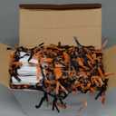 Hoteam 24 Pcs Cheerleading Pom Poms, 12.6 Inch Plastic Cheer Pompoms with Handle, Metallic Foil Cheerleader Poms for Adult for Team Sports Party Dance Cheering Squad Accessories (Blue and Silver)