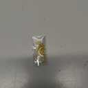 925 Sterling Silver Dangle Earrings for Women Moon and Star Earrings with Cubic Zirconia Celestial Jewelry for Wedding Jewelry Gifts (Gold)