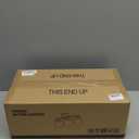 Espird Matte Black Bathroom Vanity Light, 3-Light Vanity Lighting fixtures Over Mirror, Square Design & UL Certification, Wall Sconces with Clear Glass Shades, E26 Socket (Bulbs Not Included)