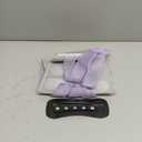 Fit Geno Back Brace for Lower Back Pain Women: Adjustable Lumbar Support Brace for Pain Relief - Breathable Waist Belt for Comfort - M (Purple)