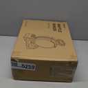 Reemix Waffle Maker, ​180° Rotating Belgian Waffle Maker Round Classic Belgian 4-Piece, Evenly Baked | Non-Stick | Fast Preheat​​, Black+Silver