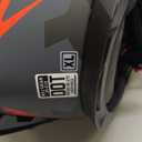 Motorcycle Helmets,Dual Visor Flip up Modular Full Face Helmet (XL)