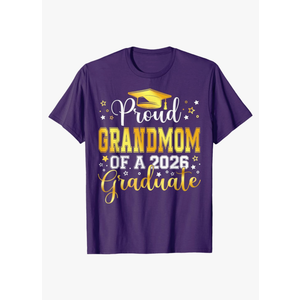 Proud Grandma Of A Class Of 2025 Graduate 2025 Senior T-Shirt XXL Wine