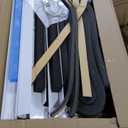 Keystone 14,000 BTU Wall Mounted Air Conditioner with Supplemental Heat and Dehumidifier Function, 230V, Wall AC for Living Room and Large Rooms up to 700 Sq.Ft., Quiet, High Efficiency AC with Remote (Bright White)