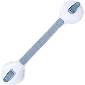 SlipX Solutions 17 Safe Grip Shower Grab Bar, Extra Long Suction Cup Handicap Grab Bars for Seniors, Heavy Duty Pry-Lock Suction Cups for Bathtub, Bathroom Accessories No-Drill, No Tools, Removeable