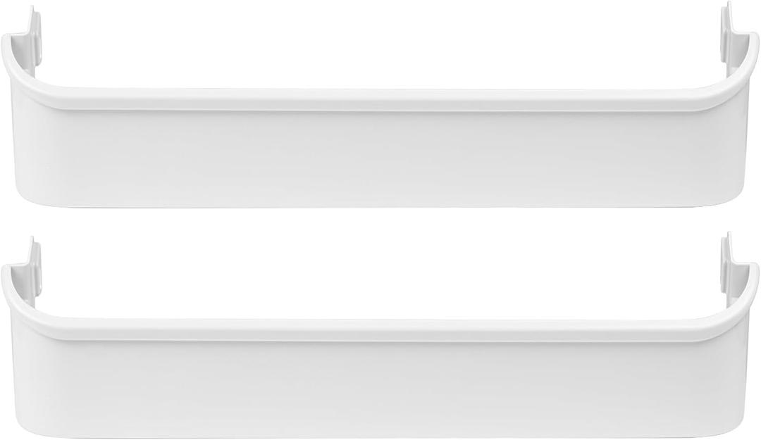 (2-Pack) 240338101 Door Shelf Bin Racks Compatible with Frigidaire Refrigerator - AP2115860, 240338104