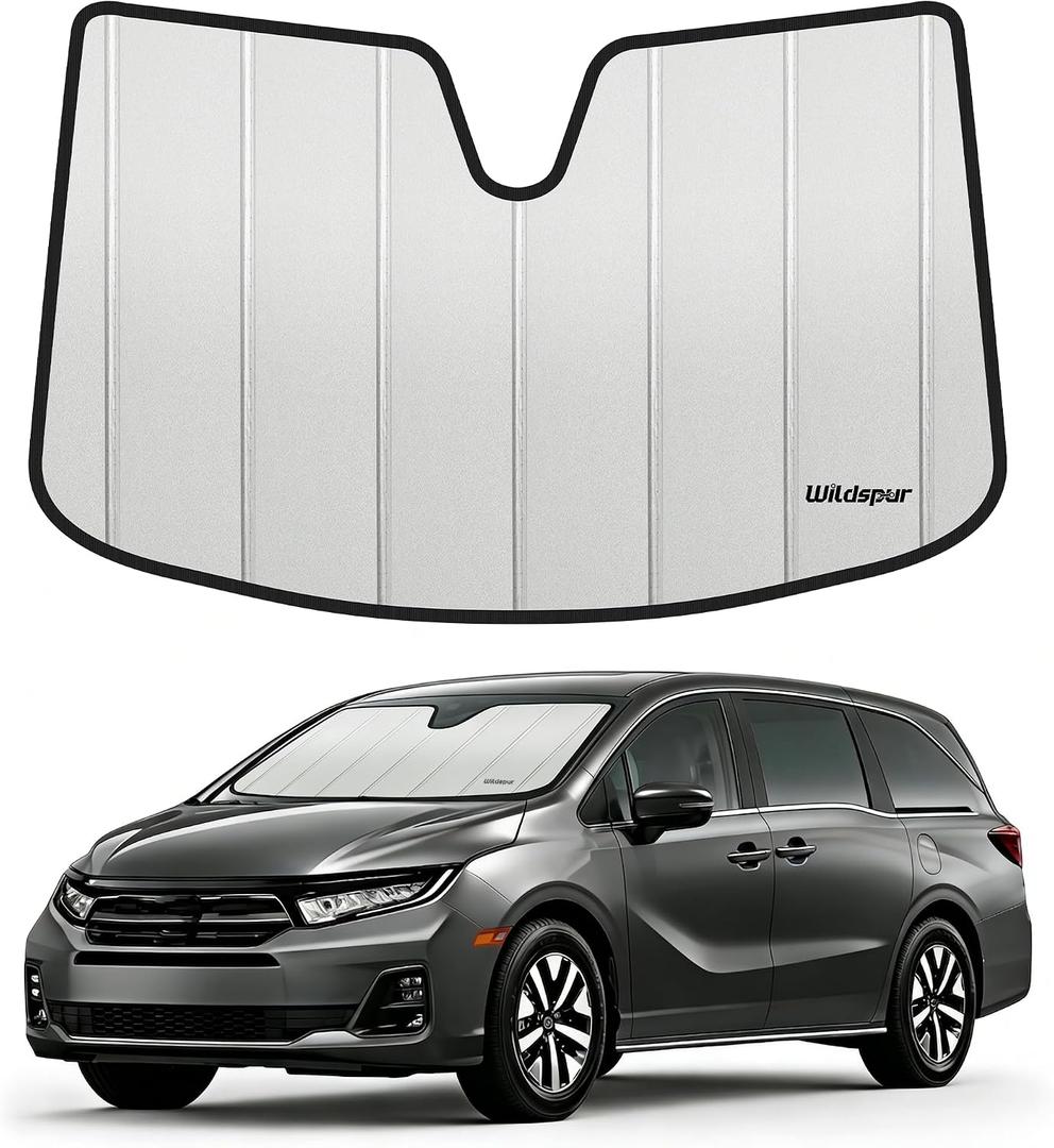 2021-2026 Odyssey Windshield Sun Shade for Honda Odyssey 2021 2022 2023 2024 2025 2026 Automotive Car Front Window Sunscreen Sunshade