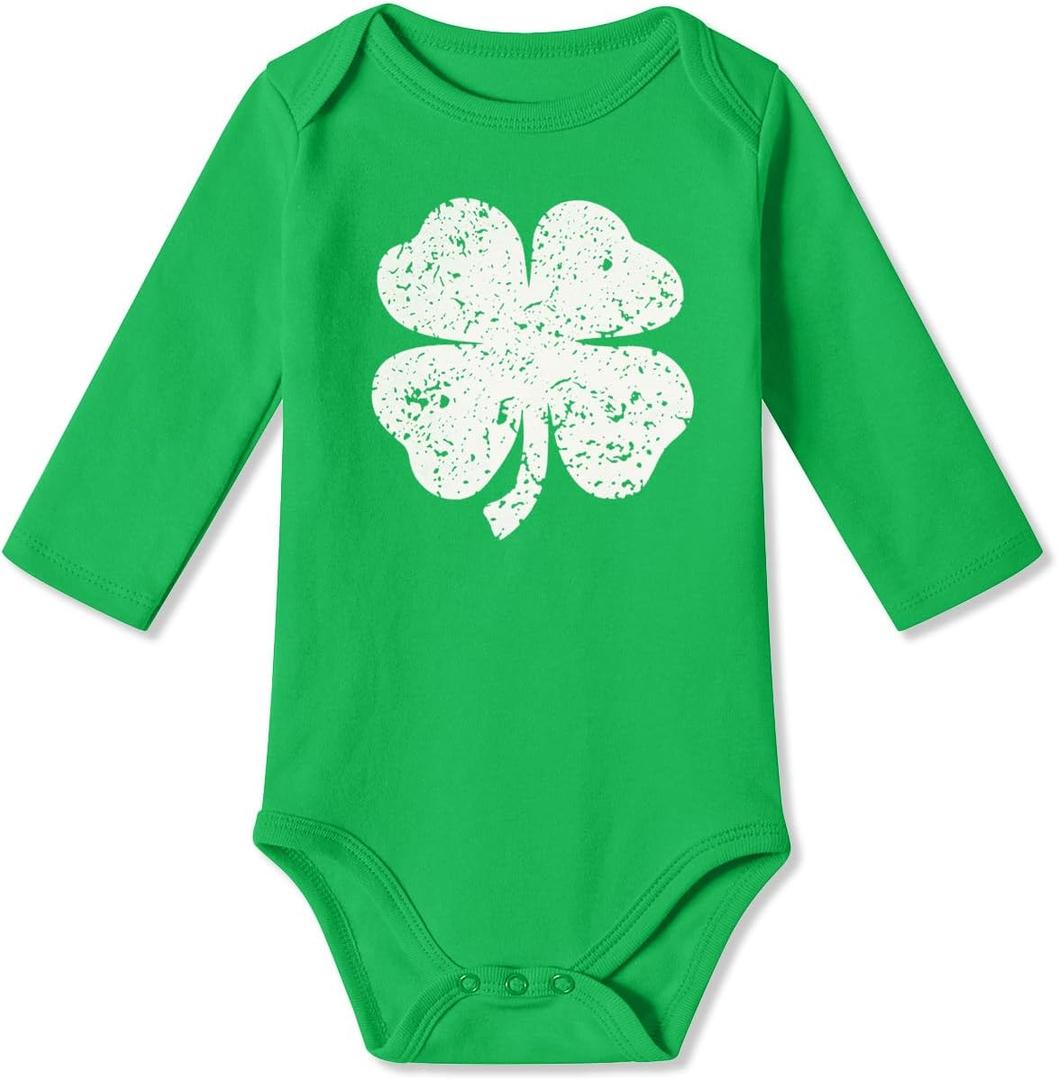 BesserBay Baby Easter Day 100% Cotton Bodysuit Newborn Outfit Bunny Outfit Long Sleeve Onesie 0-24 Months