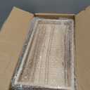 2-Tier Bathroom Organizer Countertop with Drawer, Wood Counter Shelf for Storage, Cosmetic Storage Vanity Tray for Bathroom Organization for, Kitchen, Office