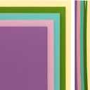 PA Paper Accents Stash Pack Cardstock Pack 8.5" x 11" Tea Party, colored cardstock paper for card making, scrapbooking, printing, quilling and crafts, 65lb., 40 pieces